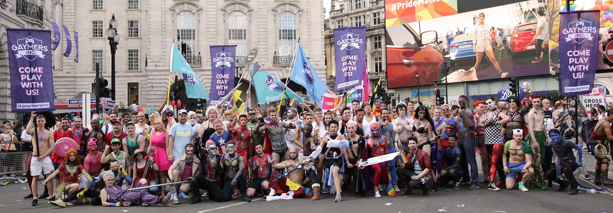 Group at Pride 2018
